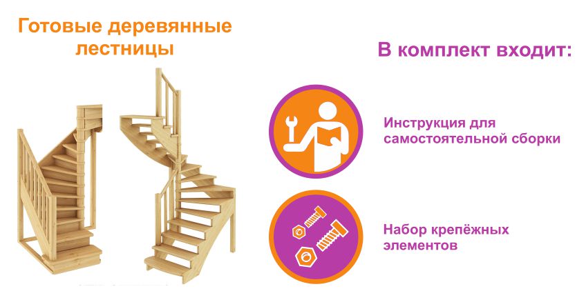 Деревянные лестницы